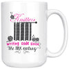 Knitting Mug Knitters Writing Code Since The 11th Century 15oz White Coffee Mugs