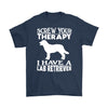 Labrador Retriever Shirt Screw Your Therapy I Have A Lab Gildan Mens T-Shirt
