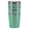 Labrador Retriever Travel Mug Screw Your Therapy 20oz Stainless Steel Tumbler