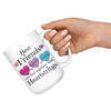 Lauren I Personalized Best Friends Mug Tied Together With Heartstrings Custom 15oz Mugs