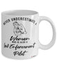 Law Enforcement Pilot Mug Never Underestimate A Woman Who Is Also A Law Enforcement Pilot Coffee Cup White