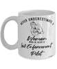 Law Enforcement Pilot Mug Never Underestimate A Woman Who Is Also A Law Enforcement Pilot Coffee Cup White