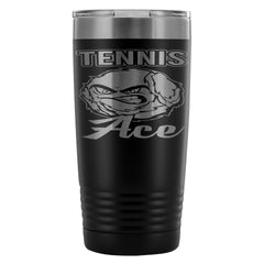 Lawn Tennis Insulated Coffee Travel Mug Tennis Ace 20oz Stainless Steel Tumbler