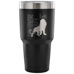 Leo Zodiac Astrology Insulated Coffee Travel Mug 30 oz Stainless Steel Tumbler