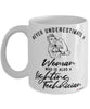 Lighting Technician Mug Never Underestimate A Woman Who Is Also A Lighting Tech Coffee Cup White