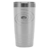 Lotus Flower Travel Mug I Am Mantra 20oz Stainless Steel Tumbler