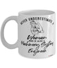 Machinery Systems Engineer Mug Never Underestimate A Woman Who Is Also A Machinery Systems Engineer Coffee Cup White