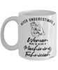 Machining Technician Mug Never Underestimate A Woman Who Is Also A Machining Tech Coffee Cup White