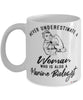 Marine Biologist Mug Never Underestimate A Woman Who Is Also A Marine Biologist Coffee Cup White