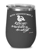 Marketing Analyst Wine Glass Never Underestimate A Woman Who Is Also A Marketing Analyst 12oz Stainless Steel Black