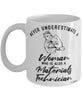 Materials Technician Mug Never Underestimate A Woman Who Is Also A Materials Tech Coffee Cup White