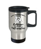 Mathematician Travel Mug Never Underestimate A Woman Who Is Also A Mathematician 14oz Stainless Steel