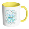 Maya Angelou Quote Mug There Is No Greater Agony White 11oz Accent Coffee Mugs