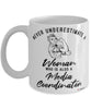 Media Coordinator Mug Never Underestimate A Woman Who Is Also A Media Coordinator Coffee Cup White