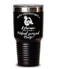 Medical-surgical Nurse Tumbler Never Underestimate A Woman Who Is Also A Medical-surgical Nurse 30oz Stainless Steel Black