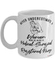 Medical-Surgical Registered Nurse Mug Never Underestimate A Woman Who Is Also A Medical-Surgical Registered Nurse Coffee Cup White