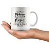 Medicine Heals The Body Music Heals The Soul 11oz White Coffee Mugs