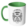 Memorial Dad Mug My Daddy Is My Guardian Angel White 11oz Accent Coffee Mugs