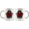 Metal Music Lover Mug Death Metal 4 Life 11oz White Coffee Mugs