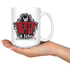 Metal Music Lover Mug Death Metal 4 Life 15oz White Coffee Mugs