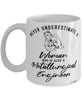 Metallurgical Engineer Mug Never Underestimate A Woman Who Is Also A Metallurgical Engineer Coffee Cup White