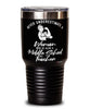 Middle School Teacher Tumbler Never Underestimate A Woman Who Is Also A Middle School Teacher 30oz Stainless Steel Black