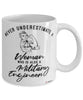 Military Engineer Mug Never Underestimate A Woman Who Is Also A Military Engineer Coffee Cup White