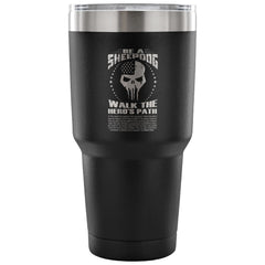 Military Travel Mug Be A Sheepdog Walk The Heroes 30 oz Stainless Steel Tumbler