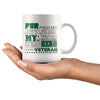 Military Veteran Mug For My Hero Veteran 11oz White Coffee Mugs