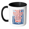 Military Veterans Mug Thank You White 11oz Accent Coffee Mugs