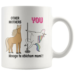 mitova Personalized Funny Mom Mug Horse Unicorn