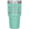 mKanth Personalized Quarantine Birthday Gift Tumbler The One Where I Was Quarantined