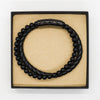 To My Godson Stone Leather Bracelets, I am always right there in your heart, Inspirational Gifts For Godson, Reminder Birthday Christmas Unique Gifts For Godson