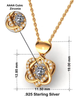 Womens Health Nurse Practitioner Wife Heart Knot Gold Necklace No One Should Underestimate A Woman Who Is Also A WHNP