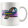Mom Autism Awareness Mug 11oz White Coffee Mugs