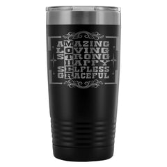 Mom Insulated Coffee Travel Mug Mother Amazing 20oz Stainless Steel Tumbler