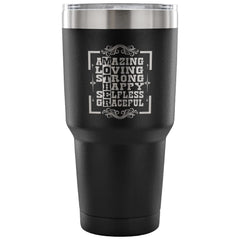Mom Insulated Coffee Travel Mug Mother Amazing 30 oz Stainless Steel Tumbler