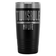 Mom Insulated Coffee Travel Mug Twins Rule My Life 20oz Stainless Steel Tumbler