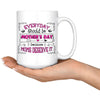 Mom Mug Everyday Should Be Mothers Day Because 15oz White Coffee Mugs