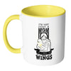 Mom Mug I Am A Single Mom To A Child With Wing White 11oz Accent Coffee Mugs