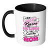 Mom Mug My Biggest Reason For White 11oz Accent Coffee Mugs