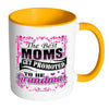 Mom Mug The Best Moms Get Promoted To Be Grandmas White 11oz Accent Coffee Mugs