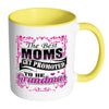 Mom Mug The Best Moms Get Promoted To Be Grandmas White 11oz Accent Coffee Mugs