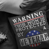 Mom Pillows Warning This Mom Is Protected By A Veteran
