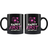 Mothers Day Mug Happy First Mothers Day 11oz Black Coffee Mugs