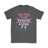 Mothers Memorial Shirt My Mom Is My Guardian Angel Gildan Womens T-Shirt