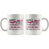 Mothers Mug Being a Single Mom is Twice the Work Stress 11oz White Coffee Mugs