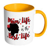 Mothers Mug Mom Life Is The Best Life White 11oz Accent Coffee Mugs