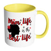 Mothers Mug Mom Life Is The Best Life White 11oz Accent Coffee Mugs