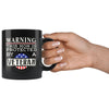 Mothers Mug Warning This Mom Is Protected By A Veteran 11oz Black Coffee Mugs